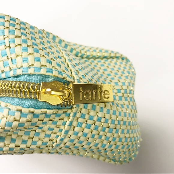 Tarte Basketweave Makeup Bag - Picture 3 of 5